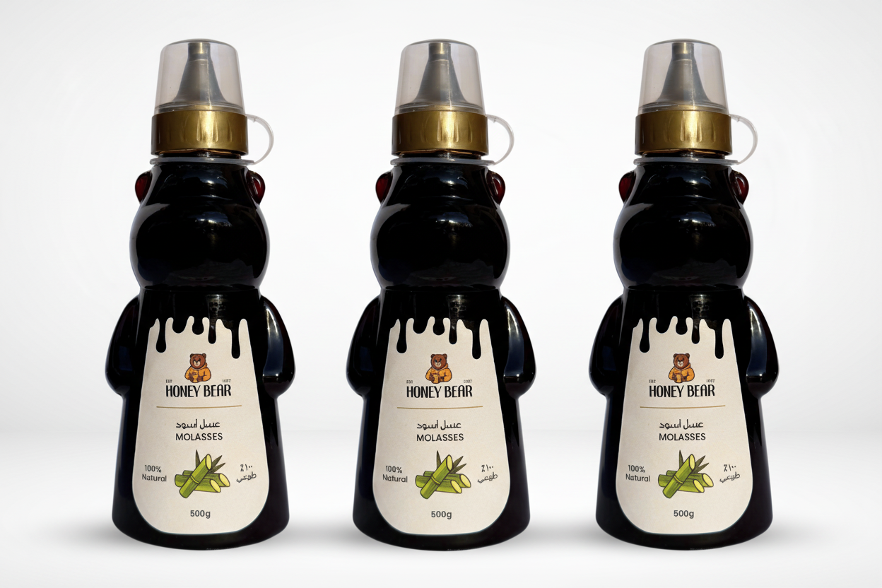 Molasses Honey Bear 500g
